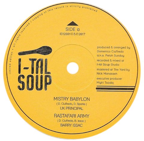 12" UK Principal/Barry Issac - Mistry Babylon/Rastafari Army [NM]