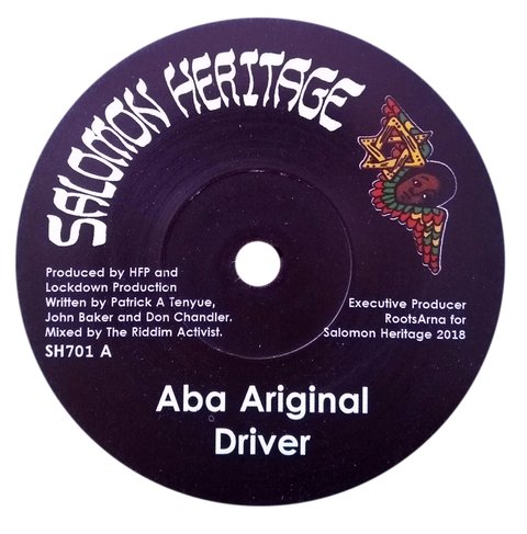 7" Aba Ariginal - Driver/Turbo Dub [NM]