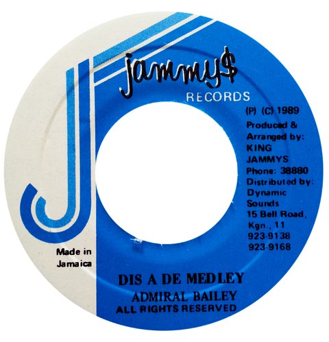 7" Admiral Bailey - Dis A De Medley/Version (Original Press) [VG+]