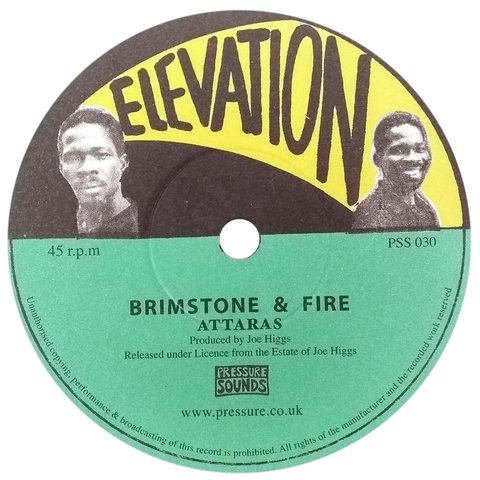 7" Attaras - Brimstone & Fire/Cool Fire [NM]