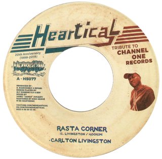 7" Carlton Livingston - Rasta Corner/Dub Affair [NM]
