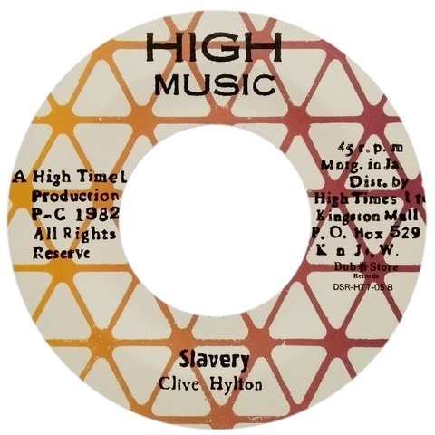7" Clive Hylton/Michael White - Slavery/Cease Your Fire Arms [NM]