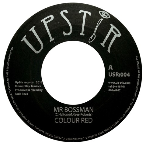 7" Colour Red/Fada Ress - Mr. Bossman/Boss of Dub [NM]