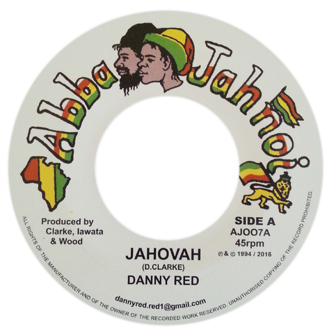 7" Danny Red/Scruff - Jahovah/Jah Dub [NM]