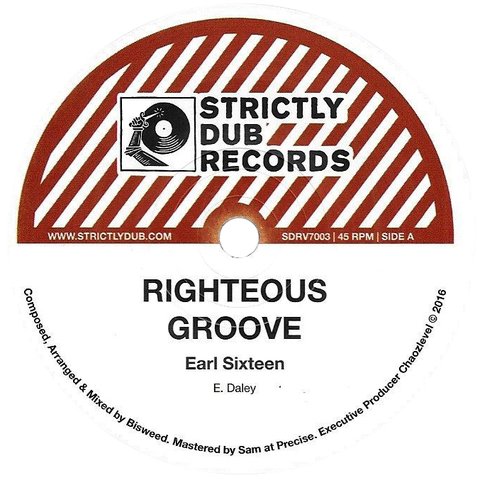 7" Earl 16/Bisweed & Chaozlevel- Righteous Groove/Righteous Melodica [NM]