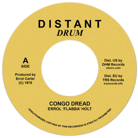 7" Errol 'Flabba' Holt - Congo Dread/Dread Congo [NM]