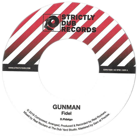 7" Fidel/Real Rockers - Gunman/Drum and Bass [NM]