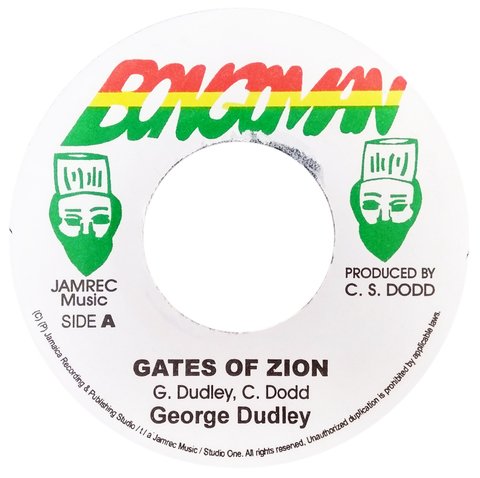 7" George Dudley - Gates of Zion/Zion Dub [NM]