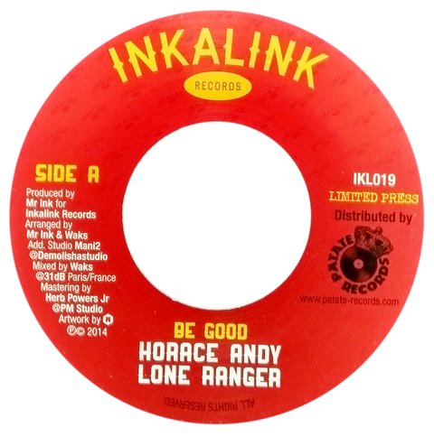 7" Horace Andy & Lone Ranger - Be Good/Get Ready Riddim [NM]