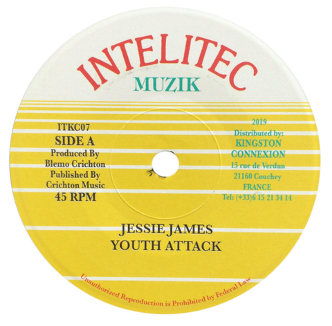 7" Jessie James - Youth Attack/Version [NM]