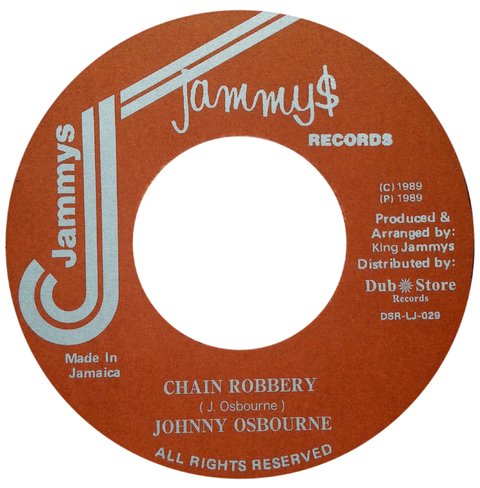 7" Johnny Osbourne - Chain Robbery/Version [NM]