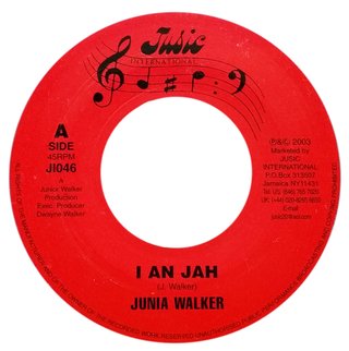 7" Junia Walker - I An Jah/Jahnoi Dub [VG+]