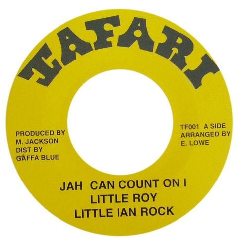 7" Little Ian Rock - Jah Can Count On I/Version [NM]
