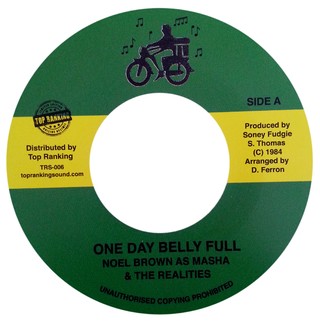 7" Noel Brown - One Day Belly Full/Version [NM]