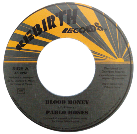 7" Pablo Moses - Blood Money/Version [NM]