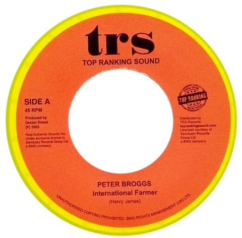 7" Peter Broggs - International Farmer/International Dub [NM]
