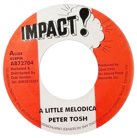 7" Peter Tosh/Dr. Alimantado - A Little Melodica/Mary Lou [VG+] na internet