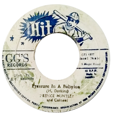7" Prince Huntley - Granny Iley/Pressure In A Babylon (Original Press) [VG] na internet
