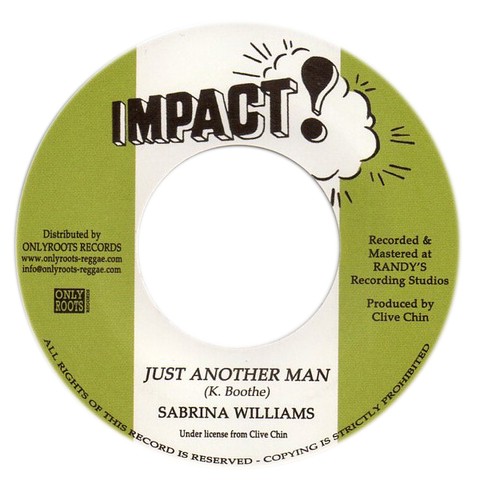 7" Sabrina Williams - Just Another Man/Just Another Dub [NM]