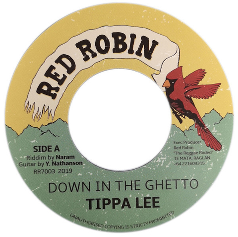 7" Tippa Lee/Naram - Down In The Ghetto/Dub In The Ghetto [NM]