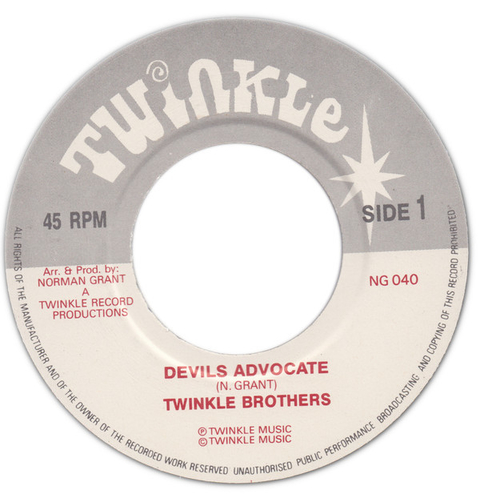 7" Twinkle Brothers - Devil's Advocate/Version [M]