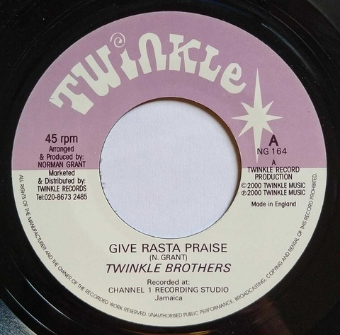 7" Twinkle Brothers - Give Rasta Praise/Version [NM]