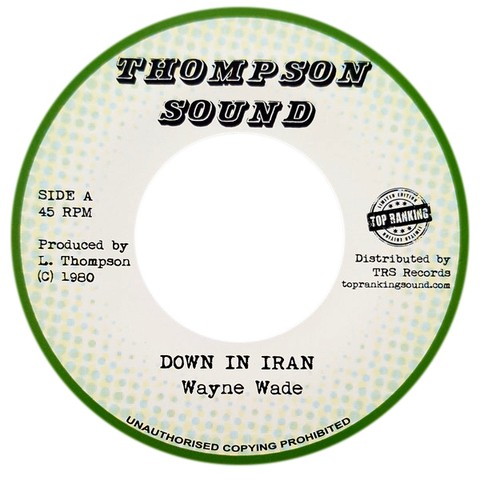 7" Wayne Wade - Down In Iran/Version [NM]