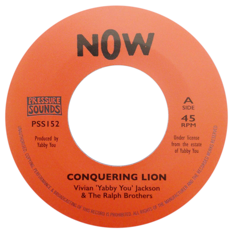 7" Yabby You & The Ralph Brothers - Conquering Lion/Version [NM]