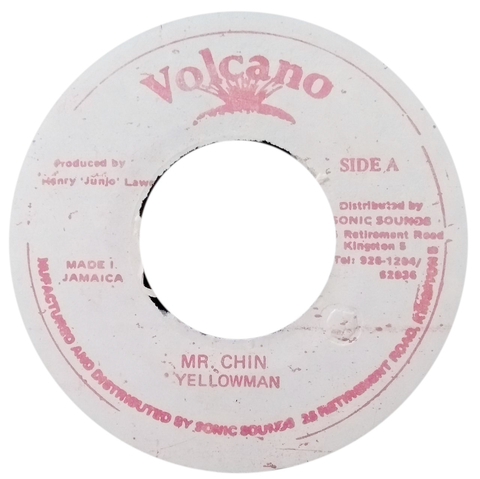 7" Yellowman - Mr. Chin/Version [VG+] na internet