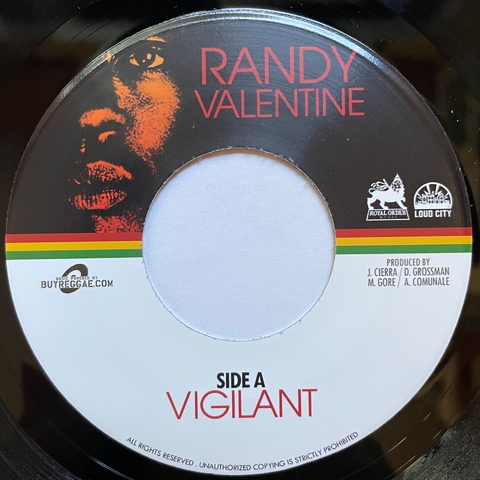 7" Randy Valentine - Vigilant/Real Like That [NM]