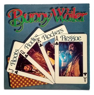 LP Bunny Wailer - Roots Radics Rock Reggae (Original US Press) [VG+]