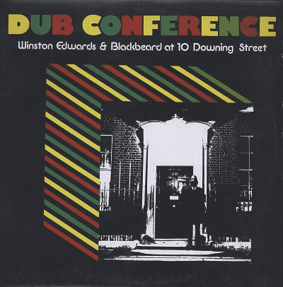 LP Winston Edwards & Blackbeard - Dub Conference (At 10 Dowing Street) (Original Press) [VG+]