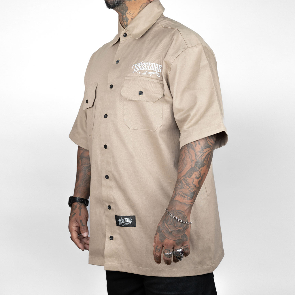 Camisa Work Shirt Treze Core - Bege