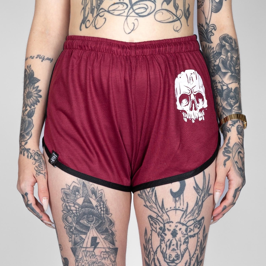 Short Feminino New Skull