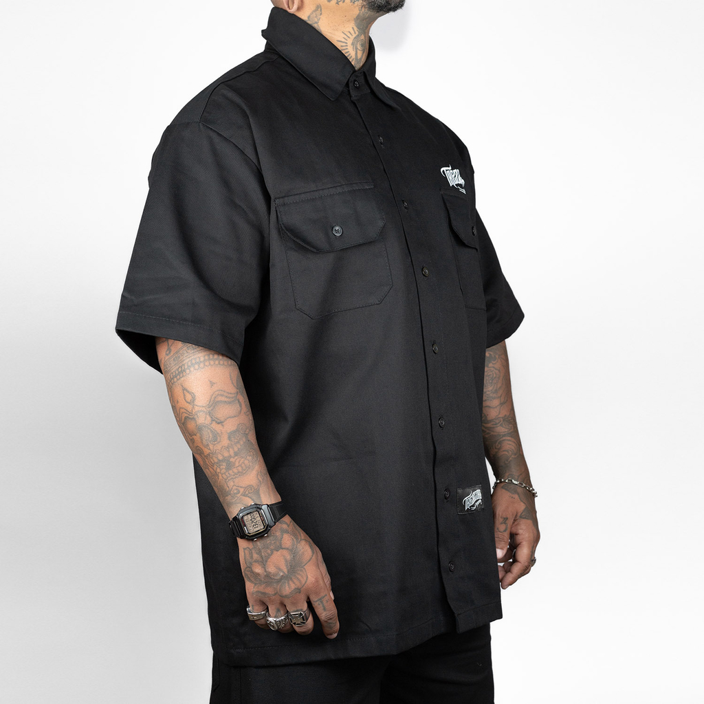 Camisa Work Shirt Treze Core - Preta