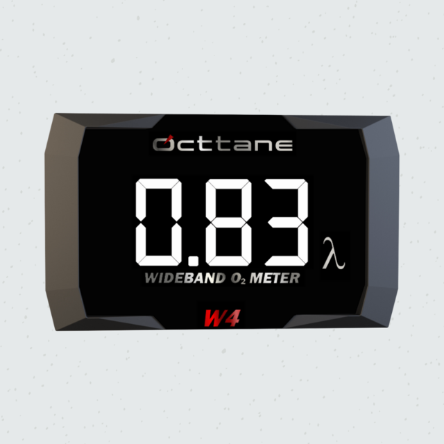 WideBand Compact - W4 O2 Meter Display Gráfico OLED 1,3 + Chicote