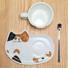 Set Gatito con Plato - comprar online