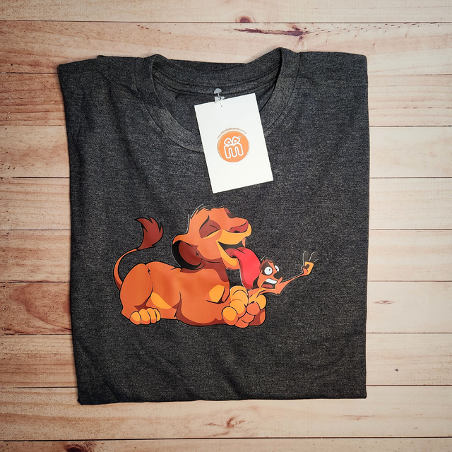 Remera Rey Leon MIRAKEBUENO Regalos Felices