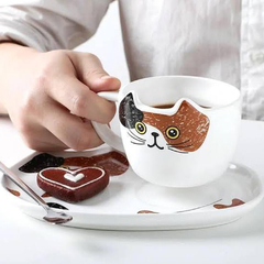 Set Gatito con Plato - MIRAKEBUENO!  "Regalos Felices" 