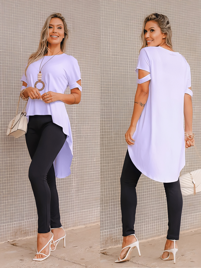 Blusa feminina mullet: estilo, conforto e beleza em uma peça única!