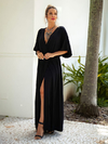 vestido longo preto 