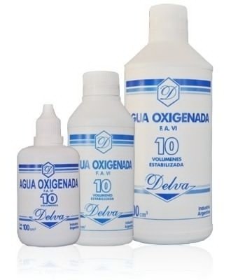 AGUA OXIGENADA 10vol 1000ml DELVA