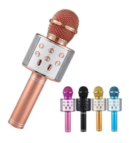 Micr fono Parlante Karaoke Bluetooth Super Sonido Fiesta
