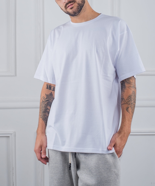 Remera Oversize White