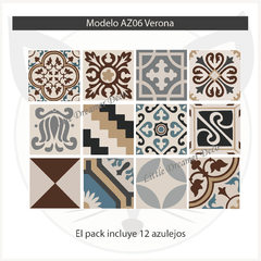 Azulejos autoadhesivos Modelo AZ06 Verona en internet