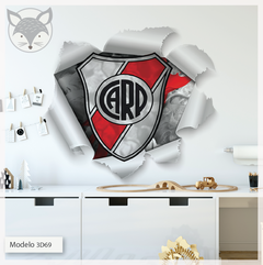 Modelo 3D69 Futbol Club Atletico River Plate