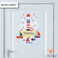 Modelo NM57 Nautico Faro pc12 - 40x50 cm - comprar online