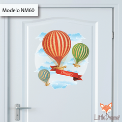 Modelo NM60 globos vintage - 40x50 cm - comprar online