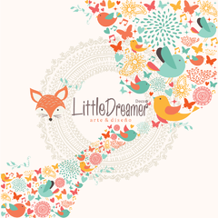 Modelo AI15 Into the wild - Little Dreamer Deco - vinilos decorativos infantiles