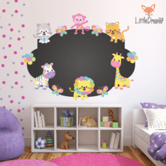 COMBO Safari Rosa - Little Dreamer Deco - vinilos decorativos infantiles